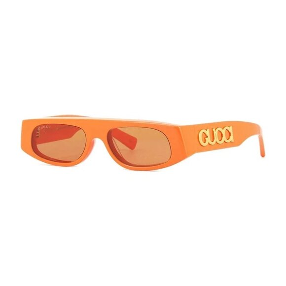 NEW GUCCI SUNGLASSES ORANGE WOMEN EYEWEAR GUCCI main image 4